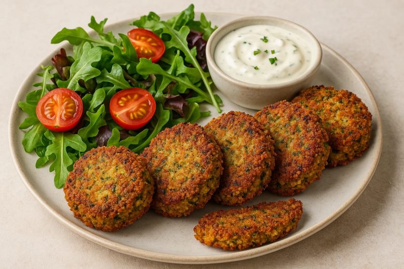 🥒 Cukkinifasírt – Könnyed, mentes, ropogós örömfalatok!