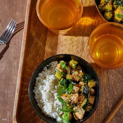 🥢 Kung-Fu Csirke – Cukkinis Kínai Ragu