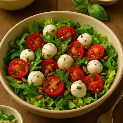 Mozzarella Moments – amikor a mozzarella flörtöl a napraforgóval