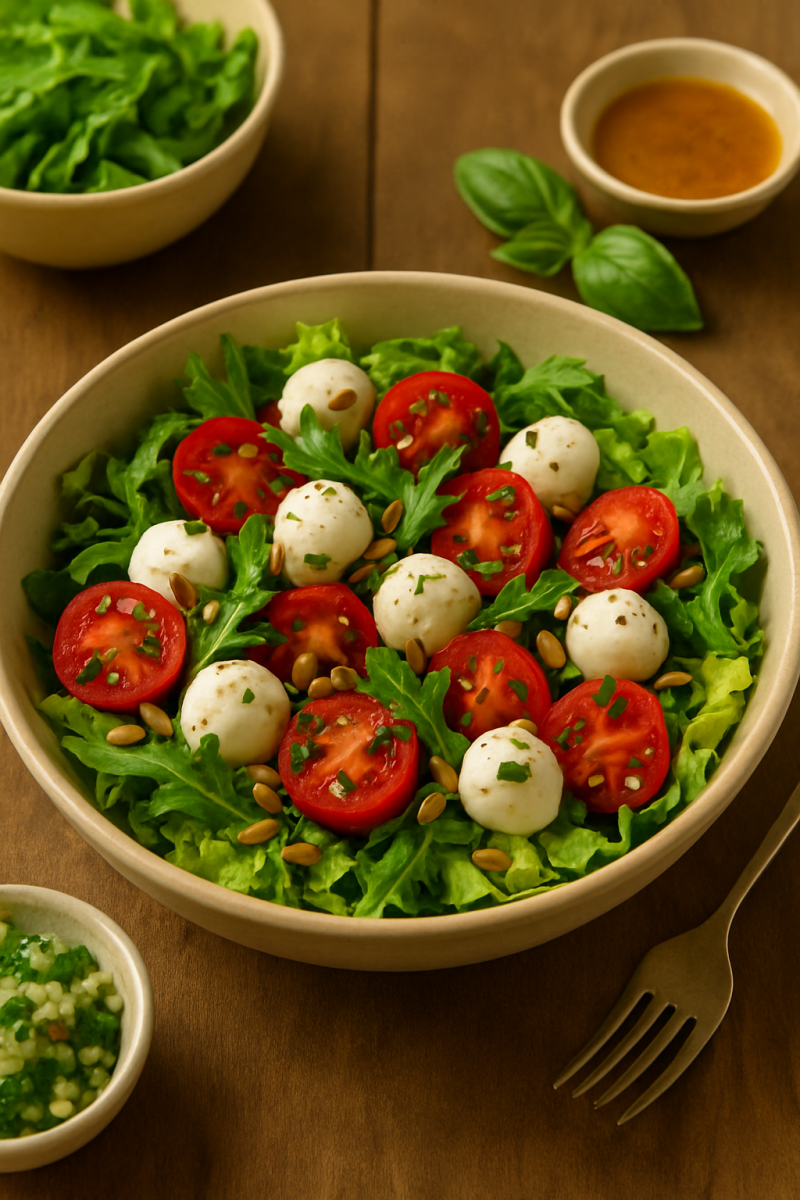 Mozzarella Moments – amikor a mozzarella flörtöl a napraforgóval