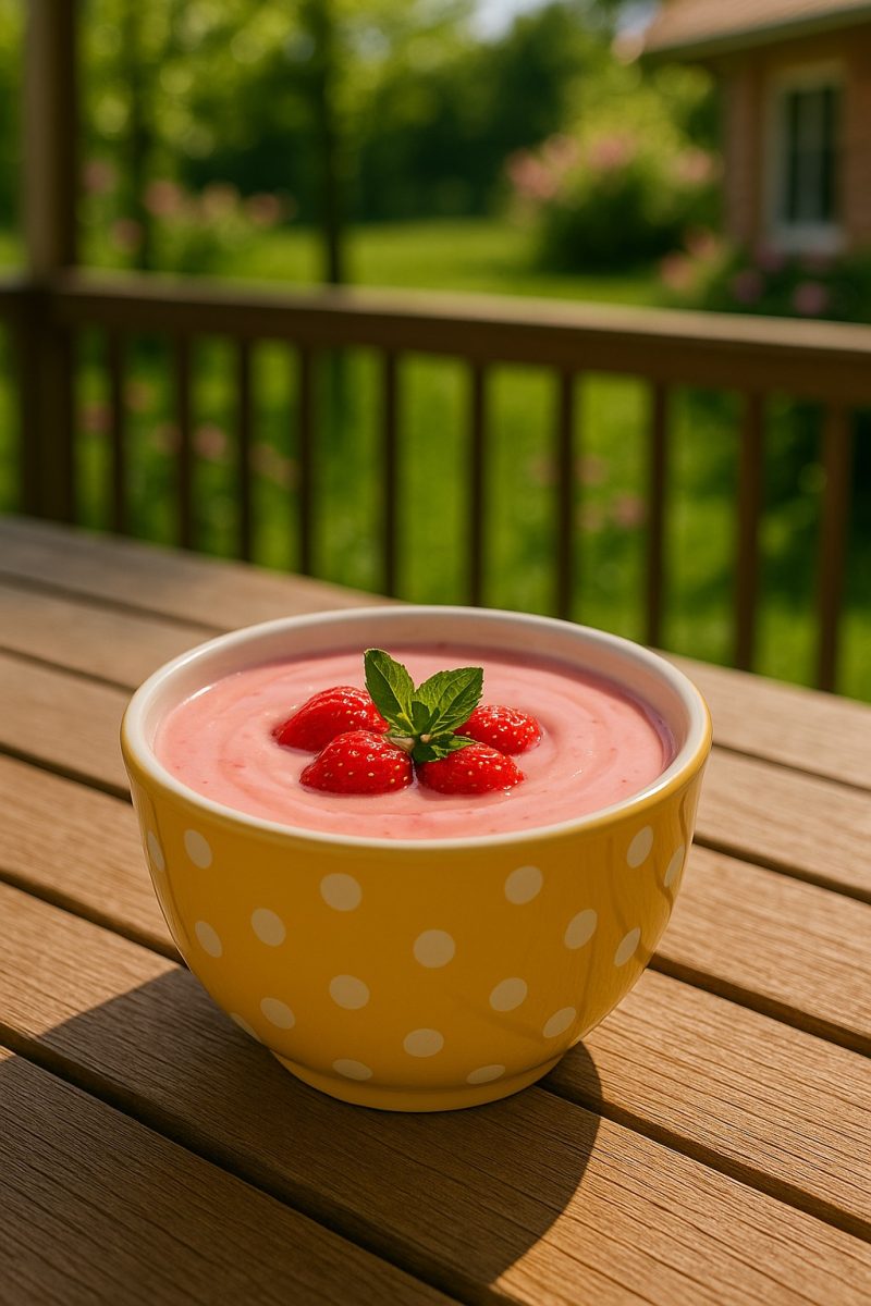 🍓 Hideg Eperleves – krémes, laktózmentes örömkanalak