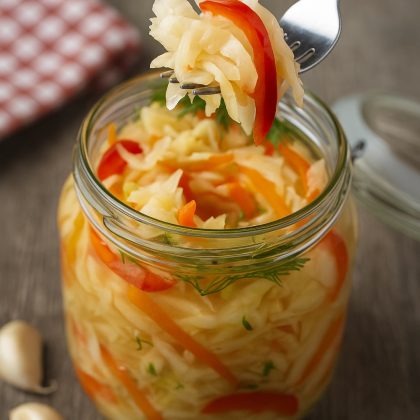 🥗 Csalamádé – Ropogós házi kedvenc Jutka Mama polcáról