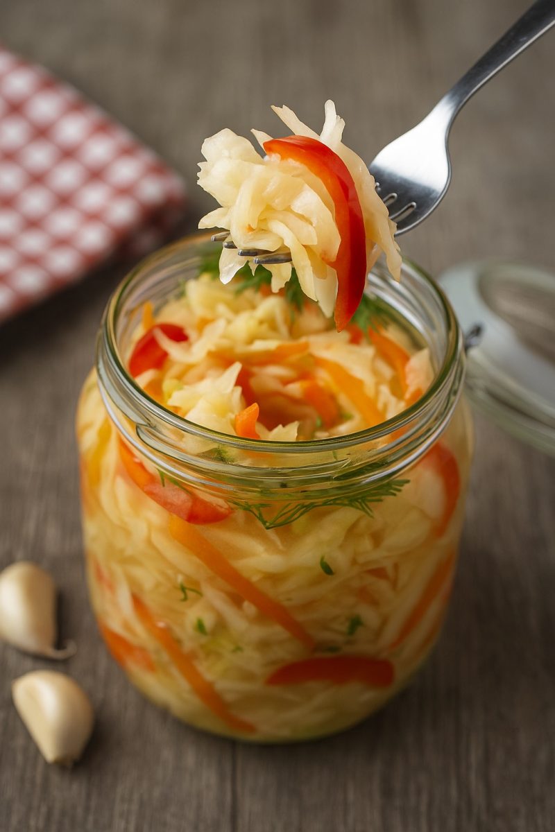 🥗 Csalamádé – Ropogós házi kedvenc Jutka Mama polcáról