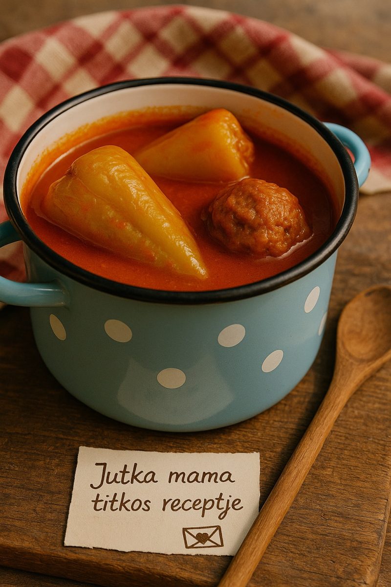 Jutka mama Töltött Paprikája