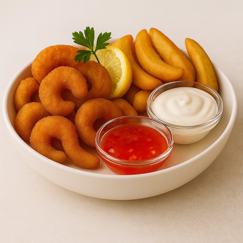 Crispy Rákocska Tál – Surimi Falatkák körettel (400 g) - Image 2