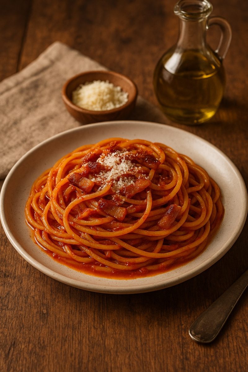 Amatriciana – Lazio Szívéből” 🍝✨